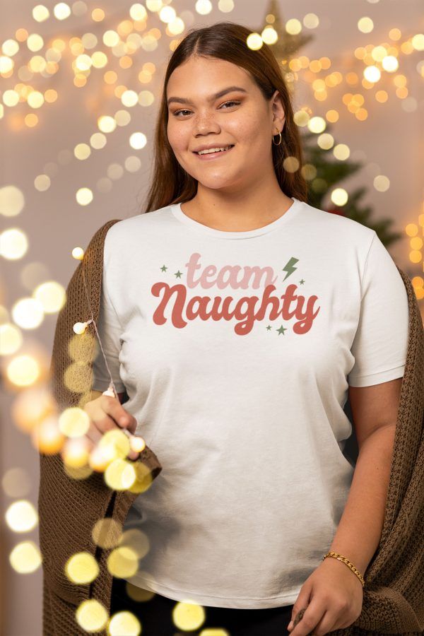 Team Naughty Christmas Tshirt